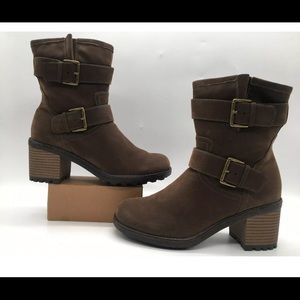 Sonoma Lifestyle Brown  Low-Mid Calf  Heel Boots